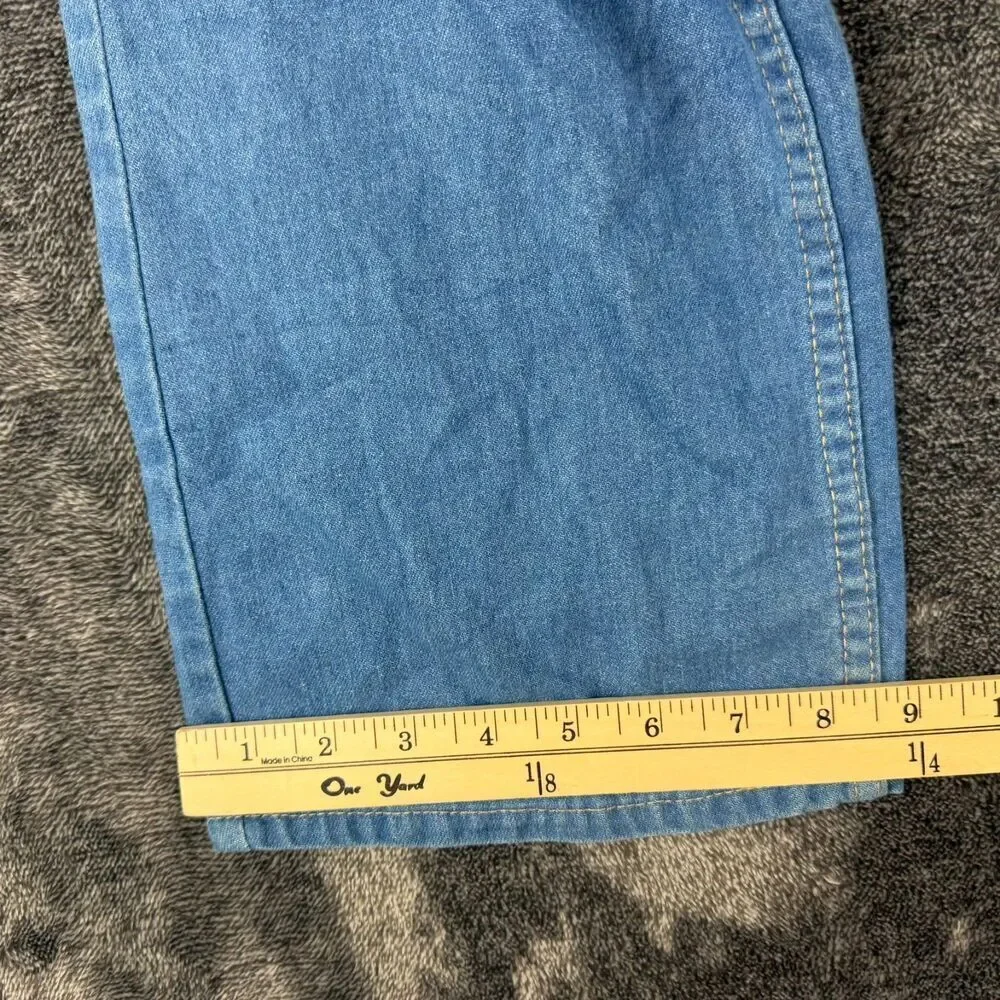 Vtg 80's Levi's Bootcut Orange Tab Denim Jeans Men's 36X36(34X29) Made In USA